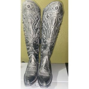 Grey Corral Boots